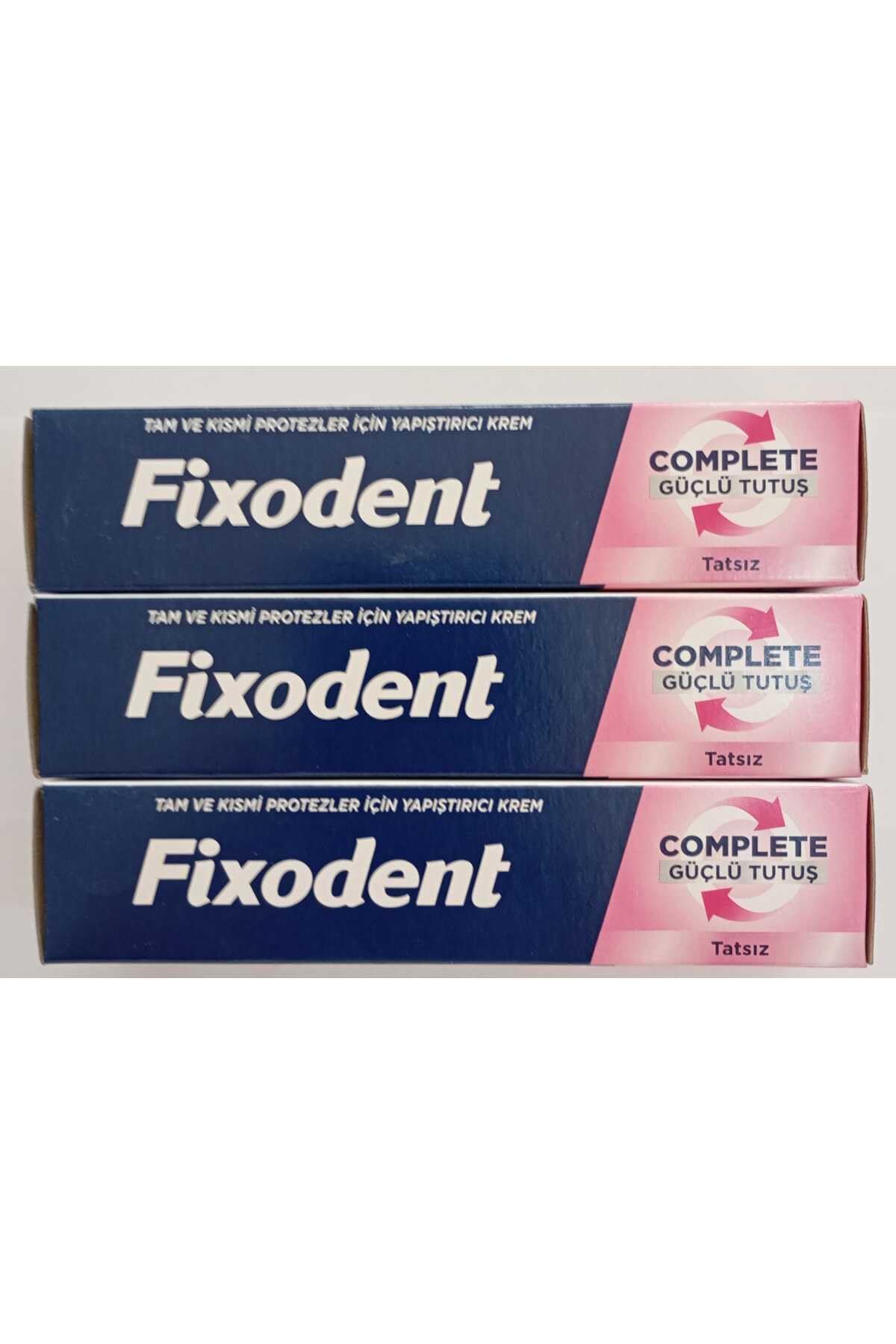 Fixodent Complete Diş Protez Yapıştırıcı Aromasız 47G X5 Adet