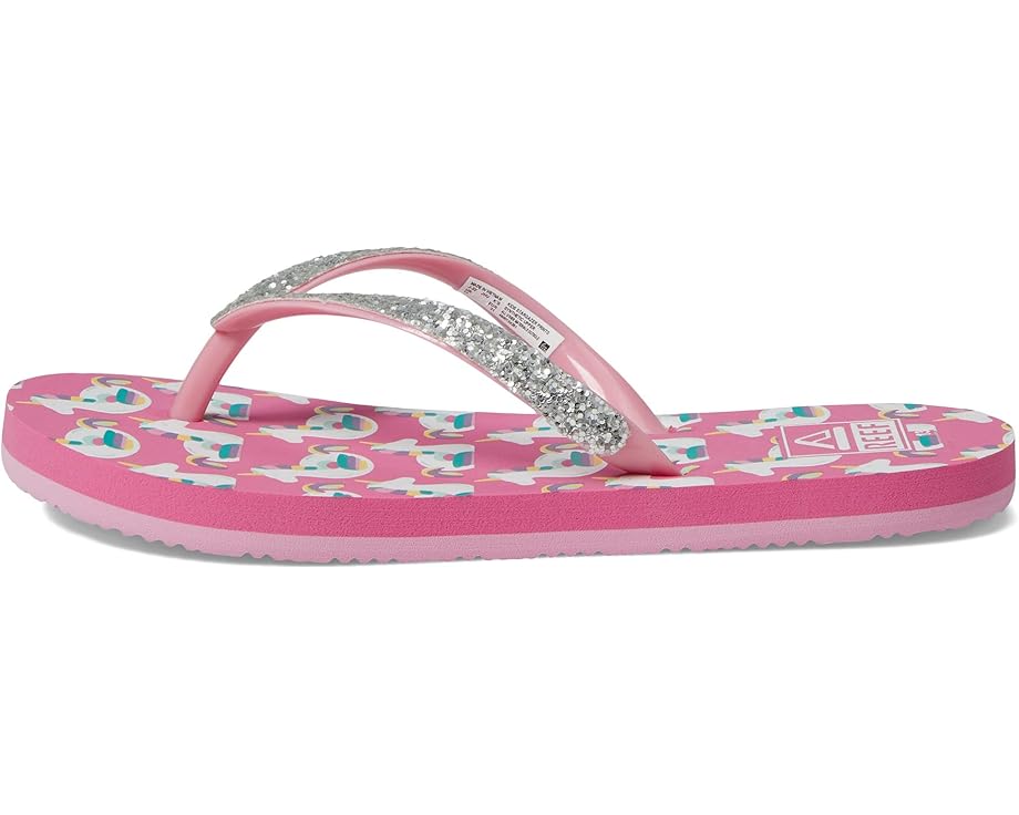 Reef Kids Reef Kids Stargazer Prints Flip Flops (Little Kid/Big Kid) - Left View