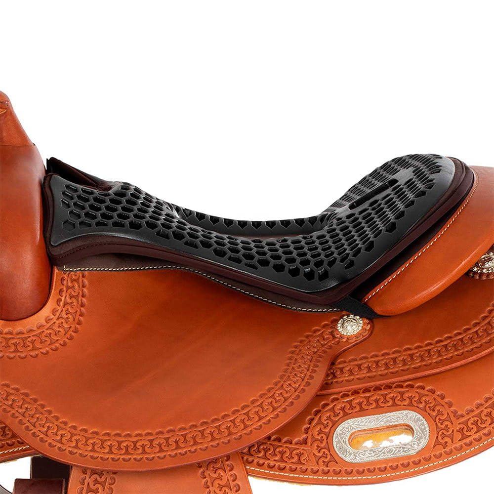 ACAVALLO COPRISEGGIO WESTERN (ORTHO PUBIS WESTERN) IN GEL CON DRI-LEX (MARRONE)