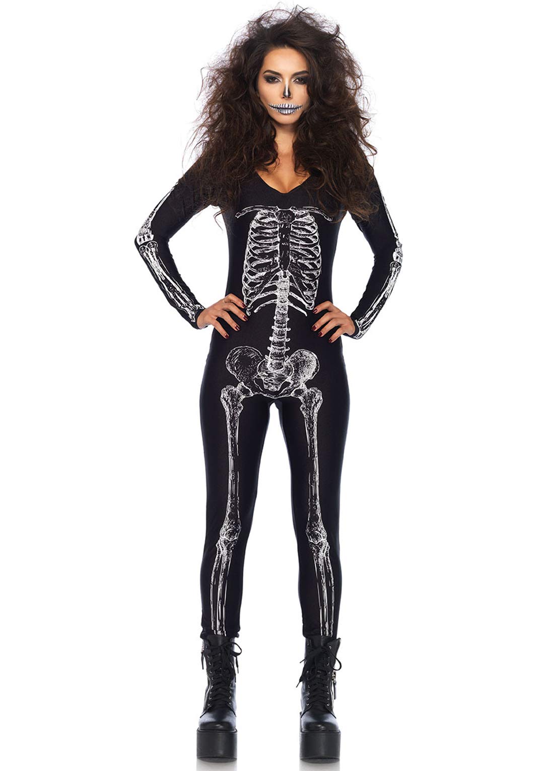 Women's, X-Ray Skeleton Costume, 3 Sizes