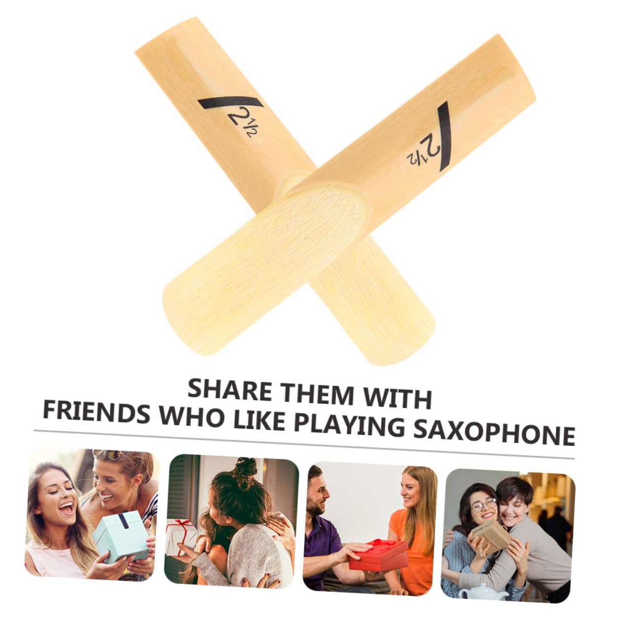 HEMOTON Lightweight Saxophone 2.5 Strength for Sax Professional Music Accessories