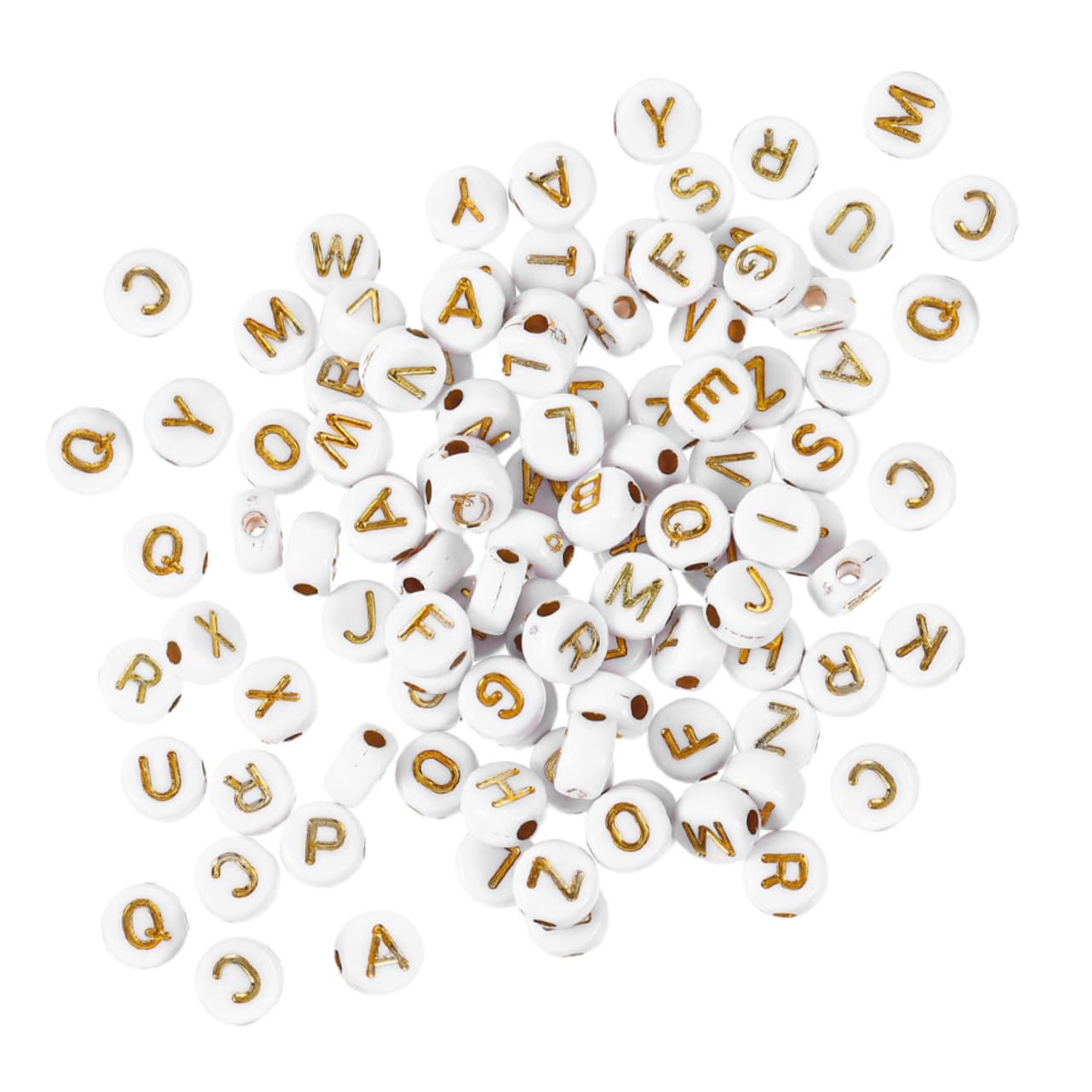 SHINEOFI 4000piezas Abalorios De Letras De Acrílico Decorativos Para Manualidades Para Pulseras y Collares