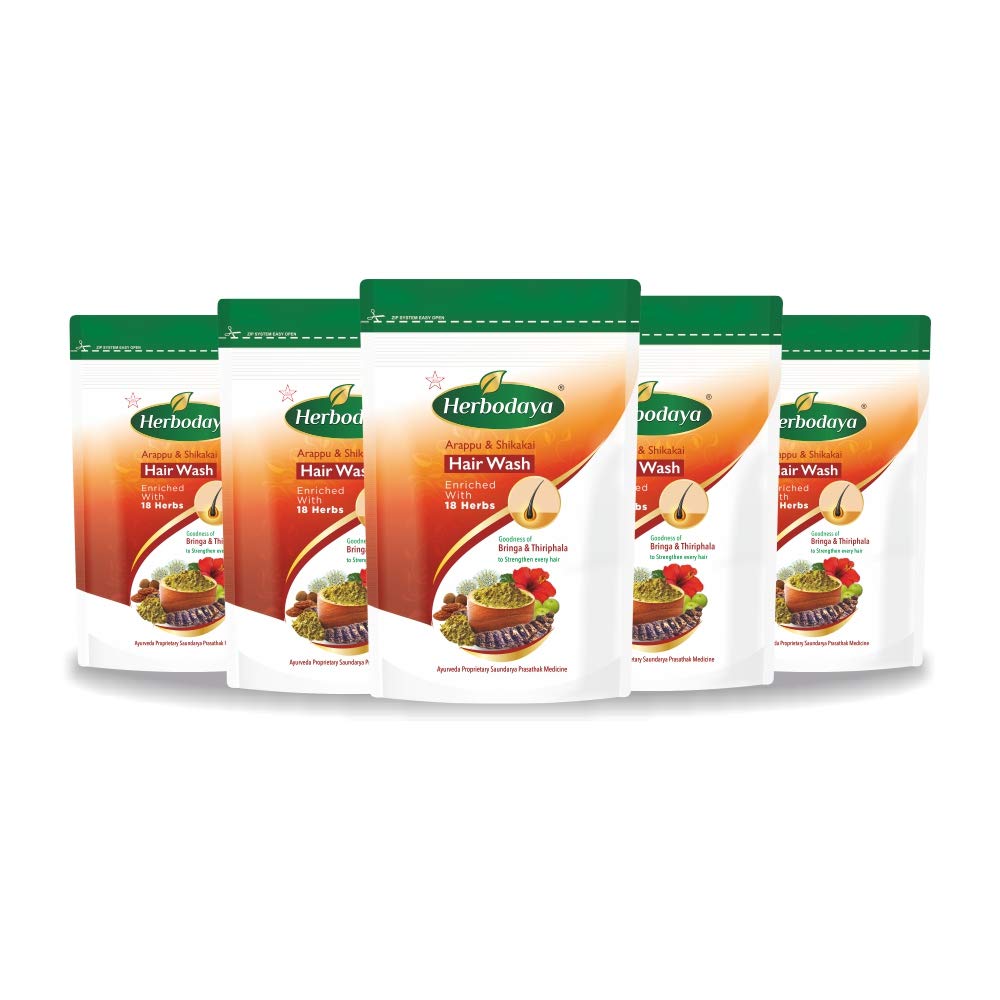 Shikakai Hairwash powder - 60 gm (Pack of 5)