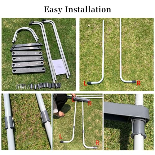 Escalera Retráctil para Piscina Acero Inoxidable 250kg miniatura 4