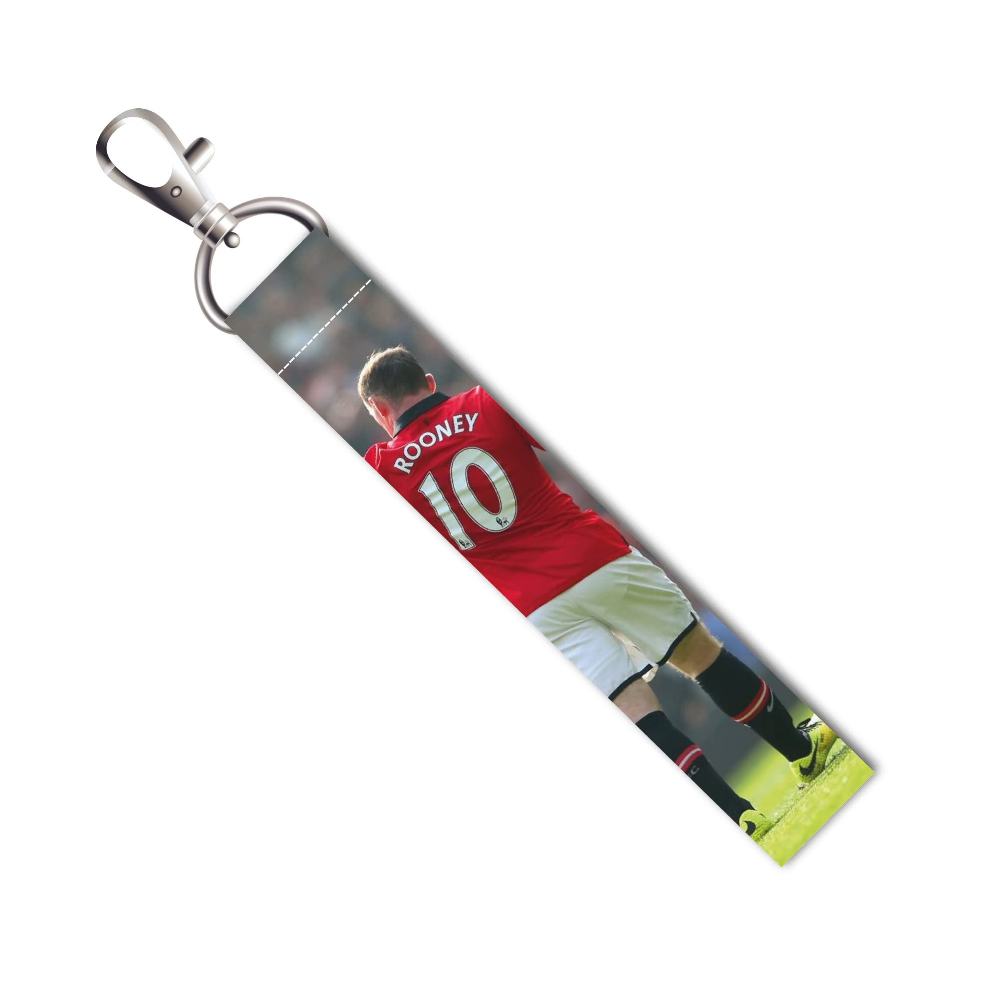 Football Ronney Lanyard Tag with Swivel Lobster for Gift Luggage Bags Backpack Laptop Bags L X H 5 X 0.8 INCH-image-39