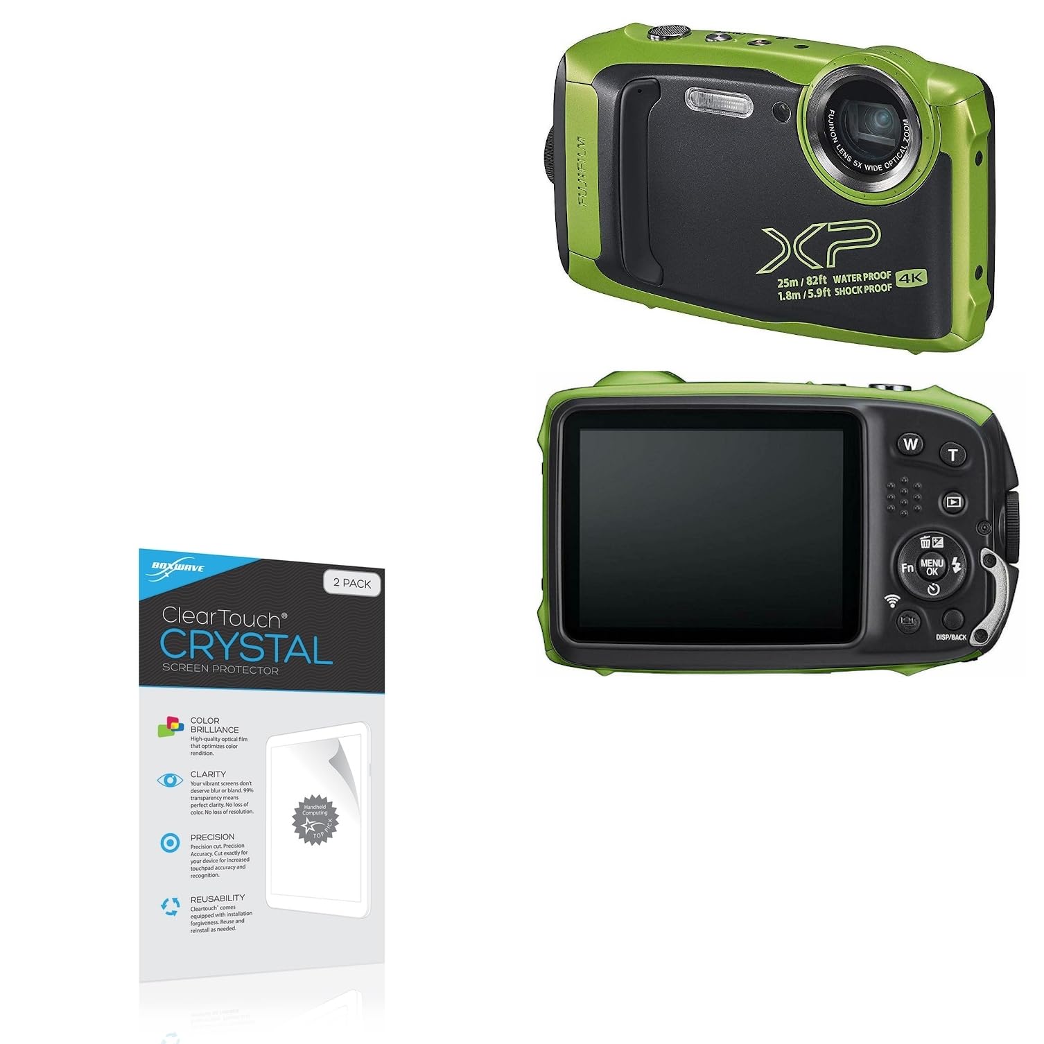 Amazon.com: BoxWave Screen Protector Compatible with Fujifilm 