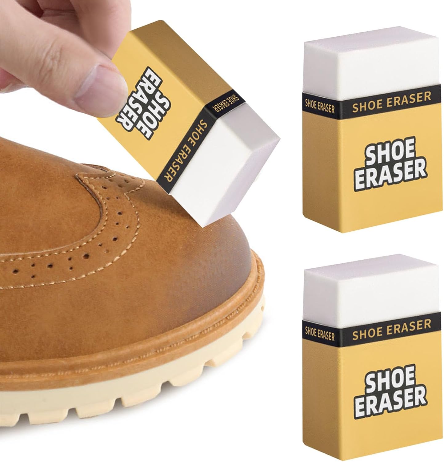 Care Guys, Kit Di Pulizia Per Camoscio E Nabuk – Spazzola Resistente Per Crepe Con Gomma Per La Pulizia – Spazzola In Pelle Scamosciata Pulisce In Modo Sicuro Camoscio E Nabuk - Foto 7