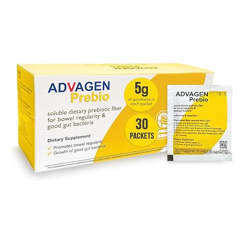 ADVAGEN, Prebio Fiber Supplement Powder Unflavored - Soluble Prebiotic Fiber