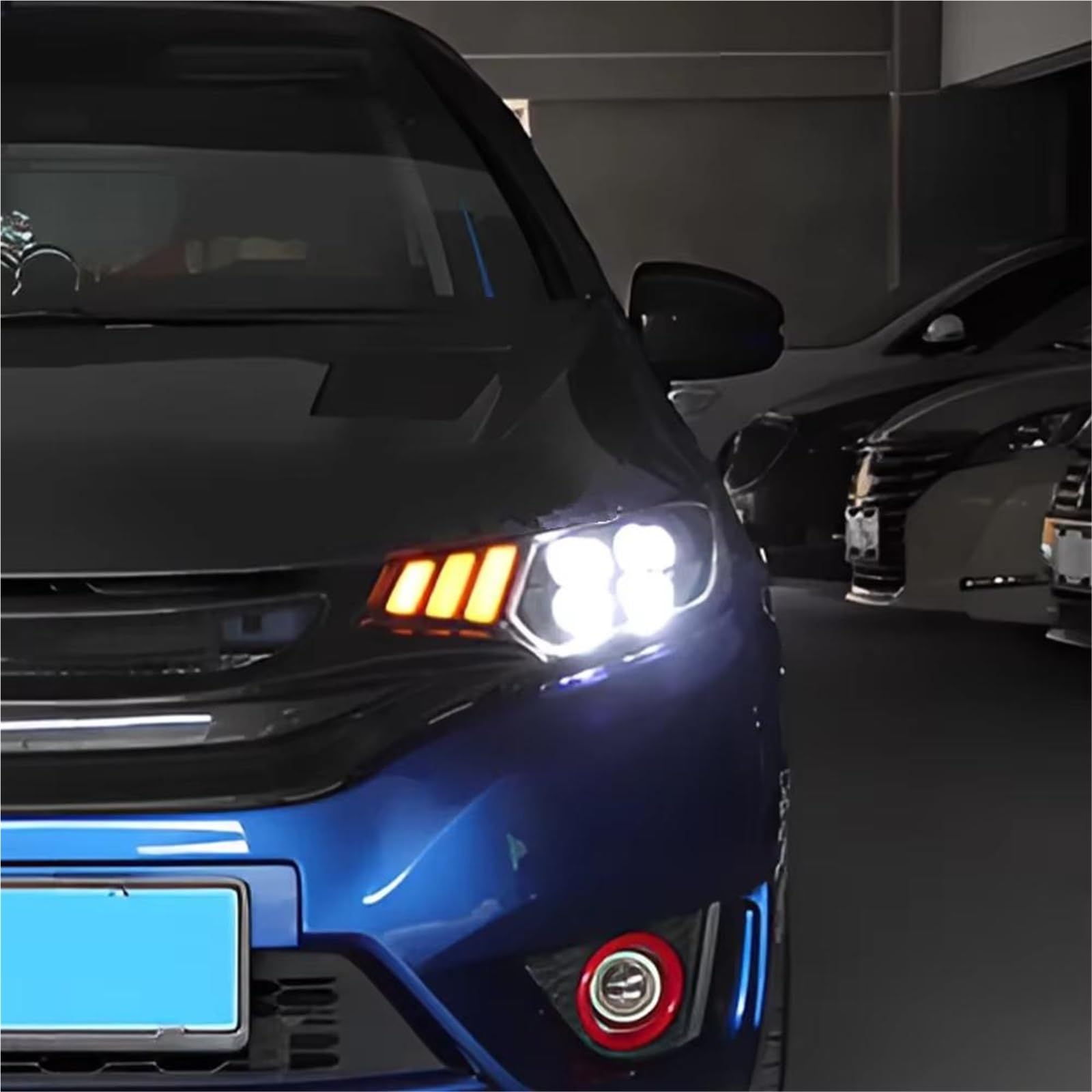 Per Fit GK5 2014-2020 Gruppo Faro Anteriore Conjunto Faro Delantero | Fari per auto Gruppo fari Aggiornamento 4 Accessori per strumenti per lenti per proiettori