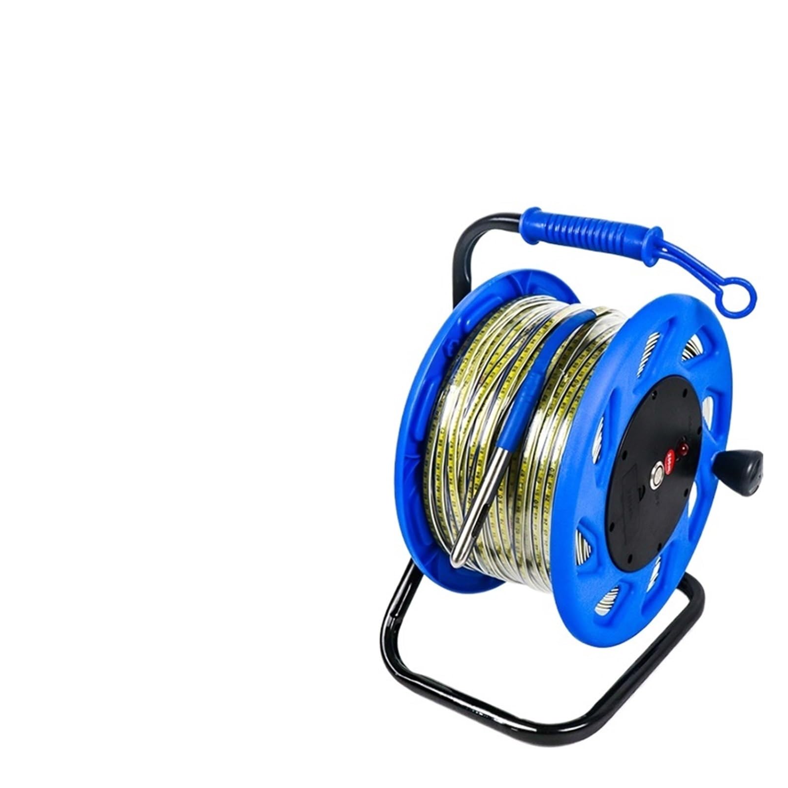 Medidor de profundidad pozo portátil Sonda nivel agua | Nivel de agua preciso for pozos.(50m)