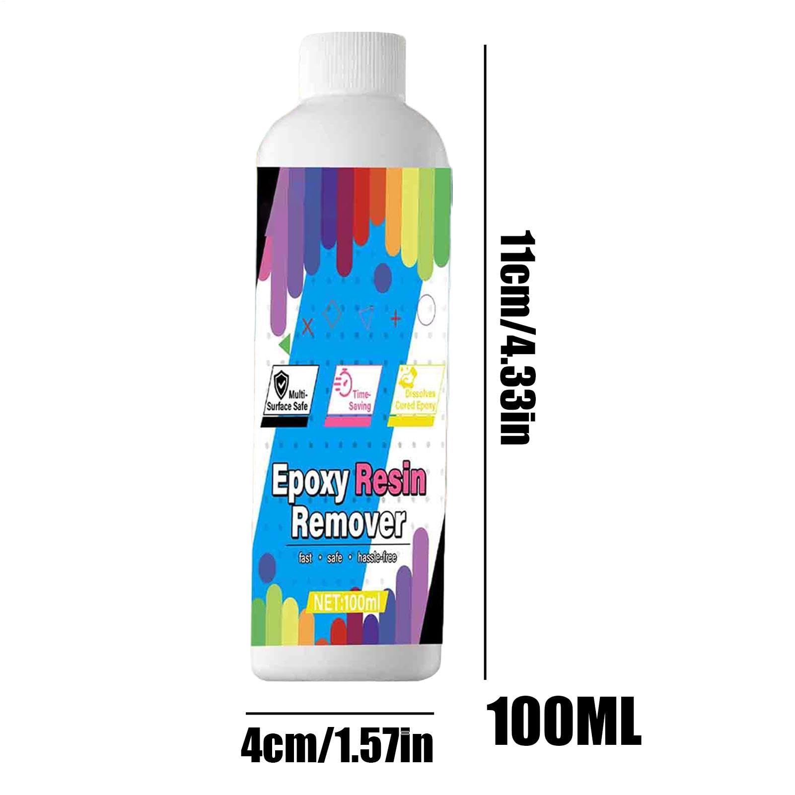 Décapant de résine époxy 100 ml nettoyant pour résine multi-usage intérieur extérieur