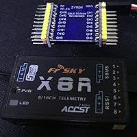 Vista 3 de QWinOut DIY SBUS a 16CH PWM Convertidor SBUS a PWMPPM DECODER Dos vías PPM Admite conversión de Futaba, Naranja, Frsky y otras señales SBUS