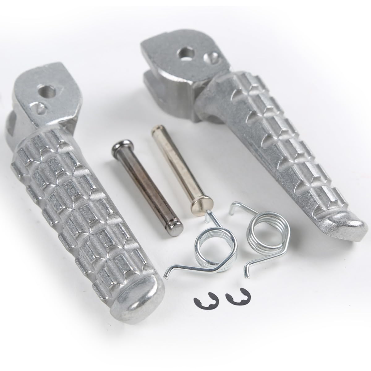 Poggiapiedi Moto Pedane Autista Anteriore Adatto per Ducati Monster 696 796 2009-2014
