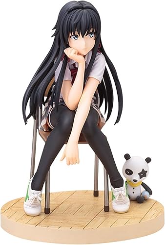 Mi adolescente comedia romántica Snafu Too! Yukino Yukinoshita Anime Figura PVC Chica Modelo Estatua coleccionable para escritorio Decoración del