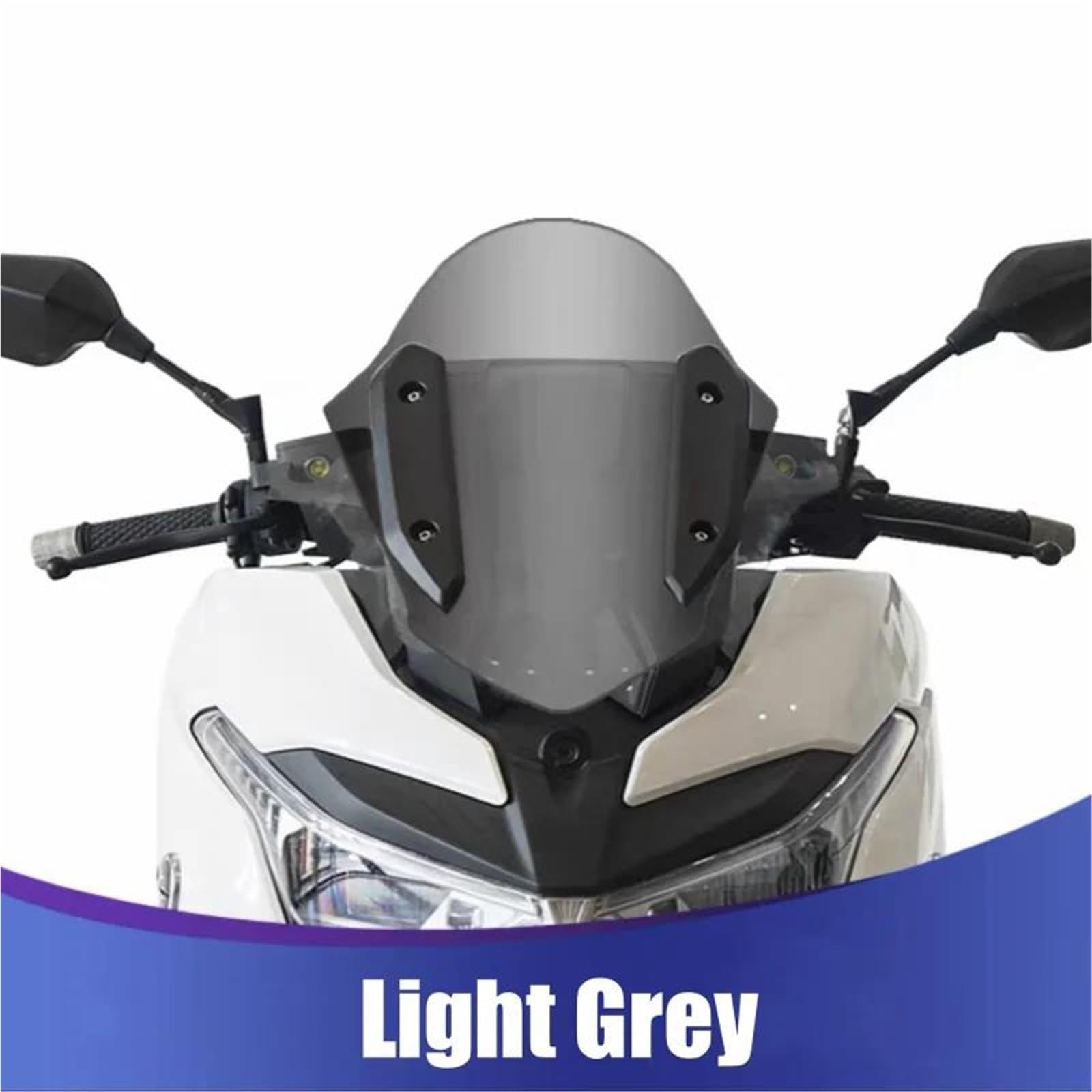 Dla VOGE 350 SR4MAX Części Motocyklowych Szyba Przednia Owiewki Przeciwwiatrowe Akcesoria Przedłużenie szyby motocykla(B)
