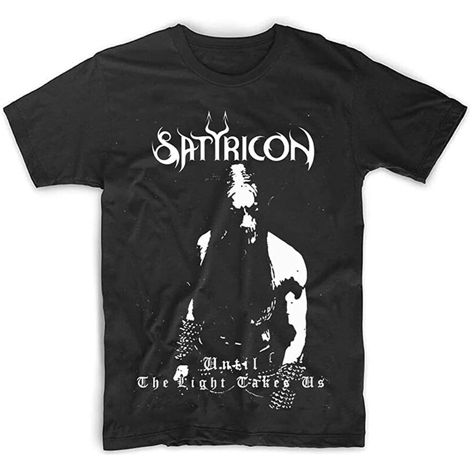 Balance Master Satyricon Men's Women's T-Shirt 100% Black Cotton Black Graphic T Shirt Unisex 100% Cotton Short-Sleeve T-Shirts Black S