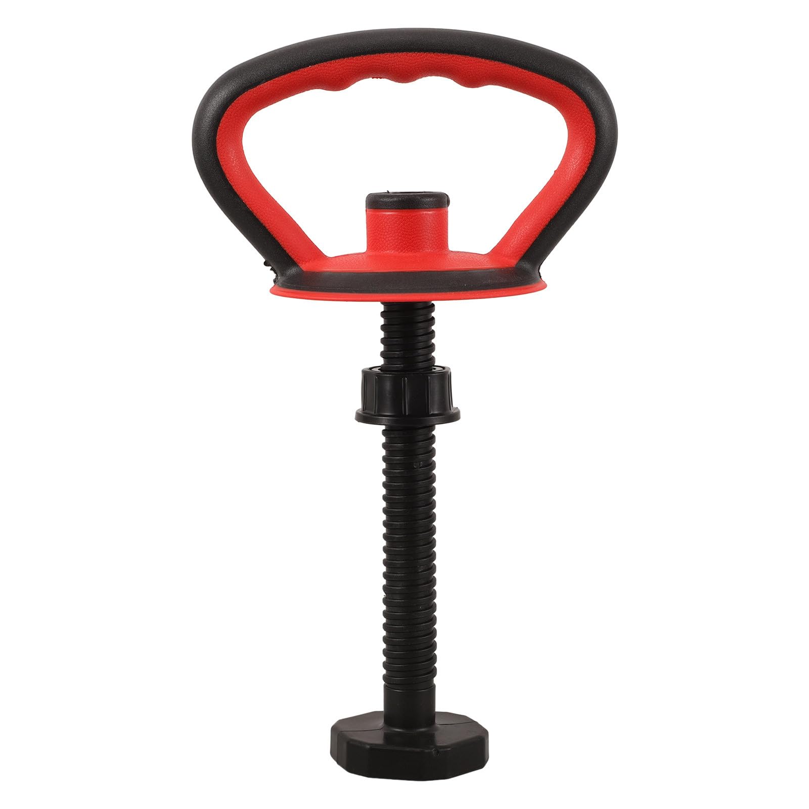 BESPORTBLE Adjustable Kettlebell Handle Kit with Anti Slip Grip and Base Nut Attachment for Home Gym Strength Training Equipment Accessories