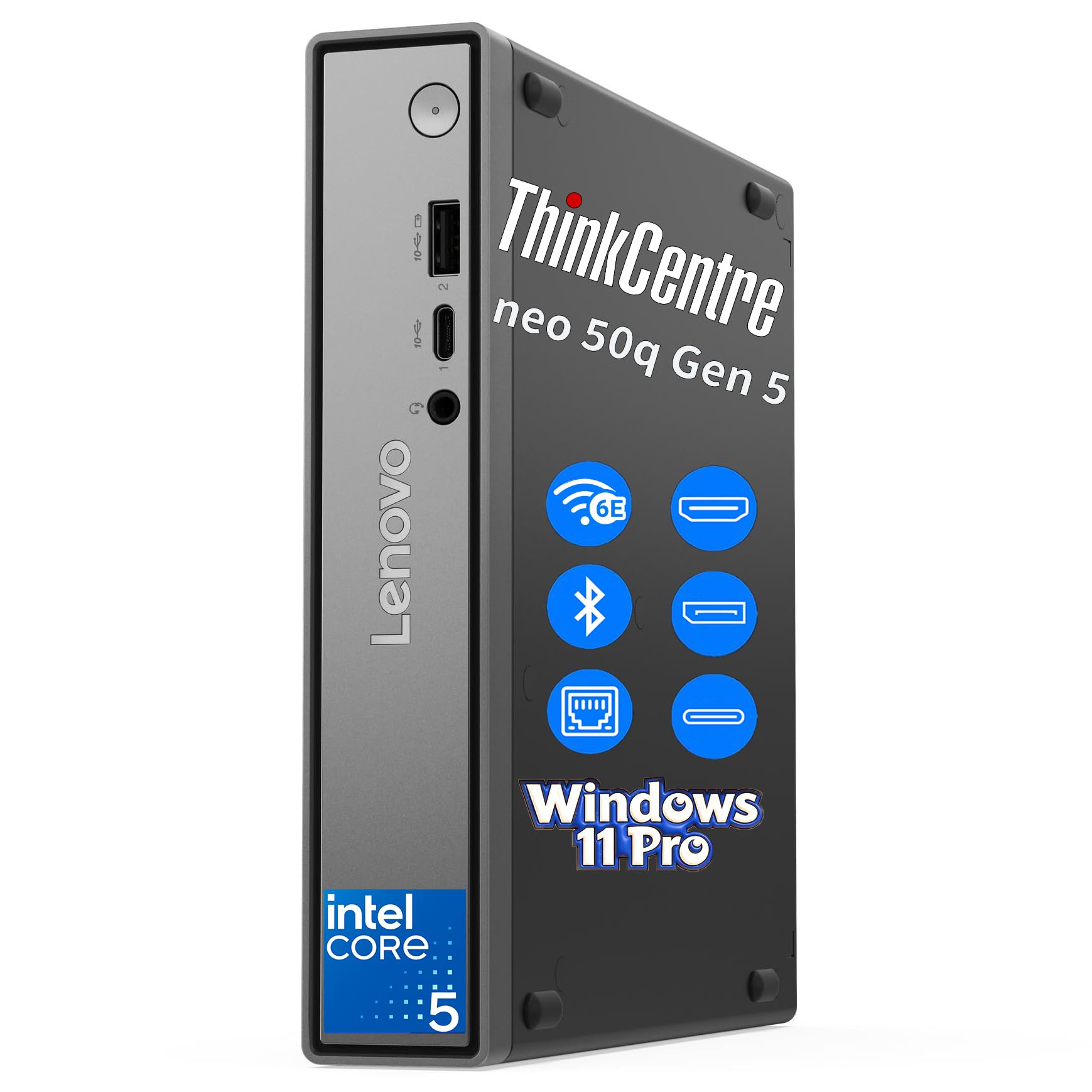 Amazon.com: Lenovo ThinkCentre neo 50q Gen 5 Mini PC, Intel Core 5