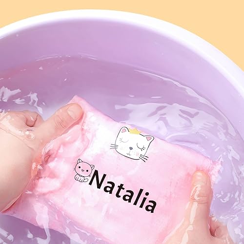 Miniatura 6 de Sello con nombre para ropa de niños, sello con nombre para ropa, sello tridimensional 3D, 8 estilos y 36 patrones de dibujos animados