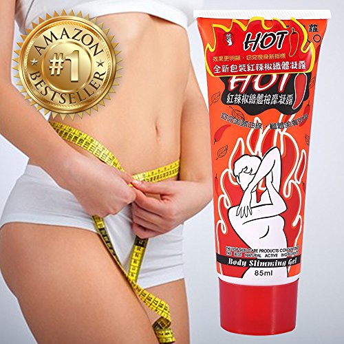 Slimming Hot Cream Anti Cellulite Treatment Cream â€“ Skin Tightening Cream Firming for Full Body Massager Fast Burning Fat â€“ HOT Chilli Gel Cream for Weight Loss (1-NEW-HOT-CREAM)