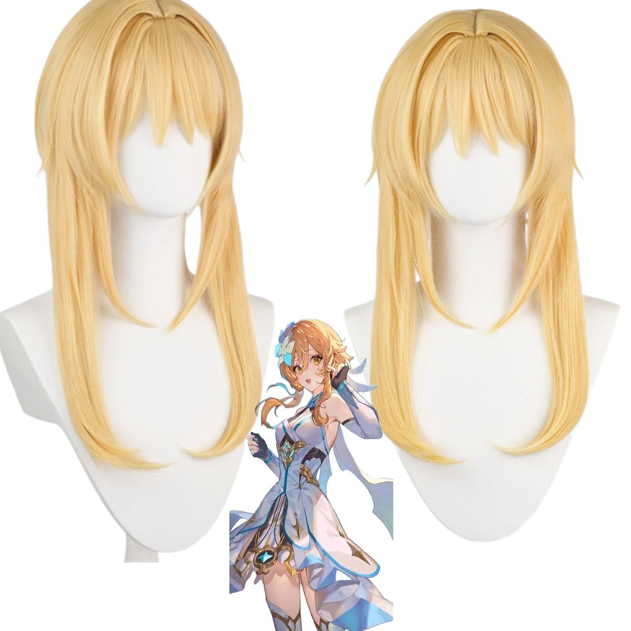 Amazon.co.jp: [YAYANA]原神げんしんゲームコスプレフ旅行者 旅人 荧  