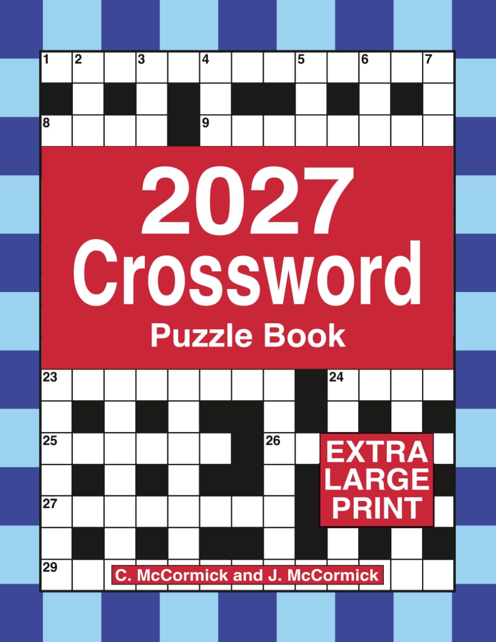 2027 Crossword Puzzle Book Extra Large Print