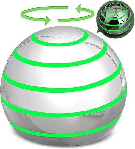 Juguete giratorio de escritorio cinético, juguete giratorio de cuerpo completo con ilusión óptica, juguete cinético de escritorio, bola antiestrés,
