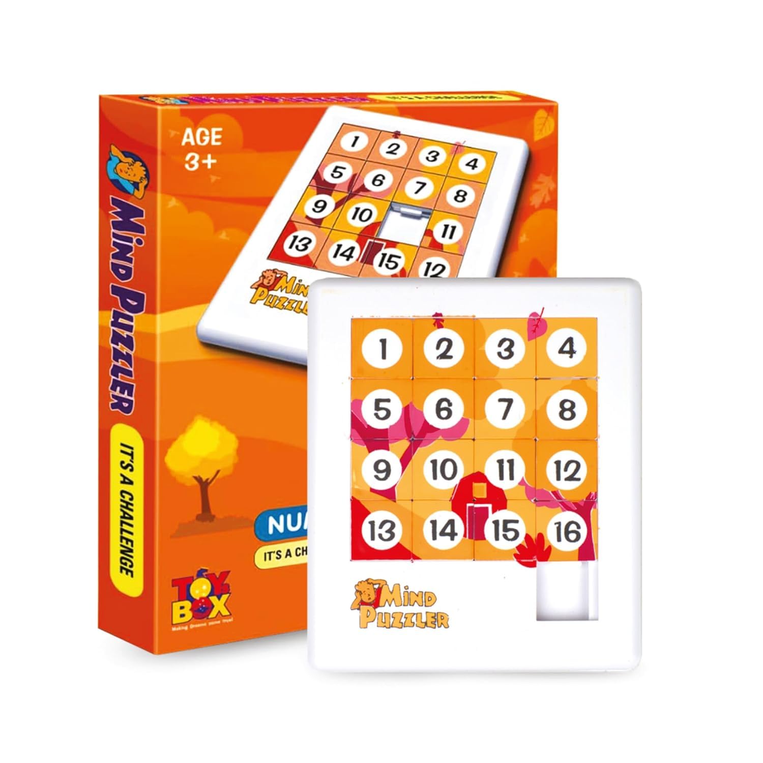 Mind Puzzler Numbers Develop Their Brain and Mind with The Help of Eductional Toy for Kids (Multicolor)-image-37