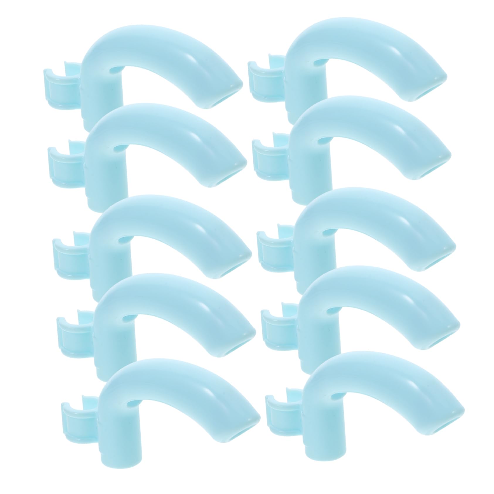 OUNONA Dustpan Handle Replacement Caps 10pcs Plastic Handles Grips for Mops Dustpans Comfortable Grip and Stylish