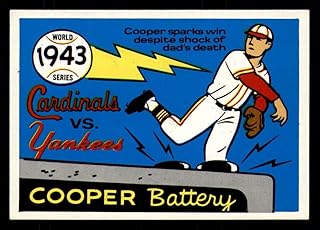 Baseball MLB 1970 World Series #40 1943 - Cardinals vs. Yankees - Mort Cooper EX Excellent