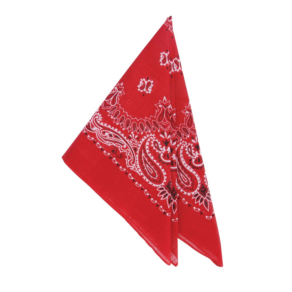 Rhode Island NoveltyTwo Dozen Red Cowboy Bandanas