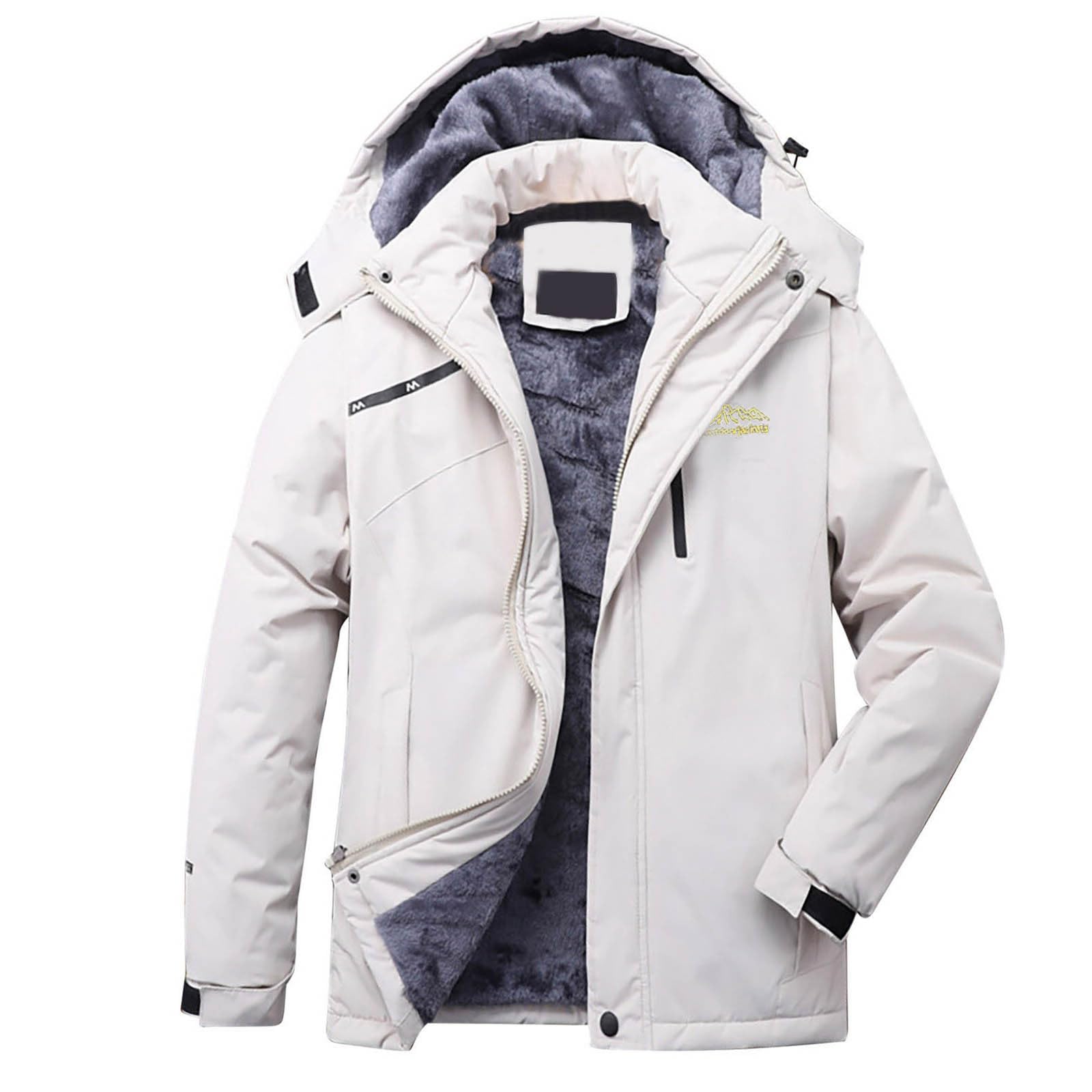 Mrat Chaqueta impermeable para mujer, con forro polar, resistente al viento, chaqueta gruesa de softshell 3 en 1, senderismo, senderismo, camping, montaña, abrigo de lluvia para mujer, abrigo de