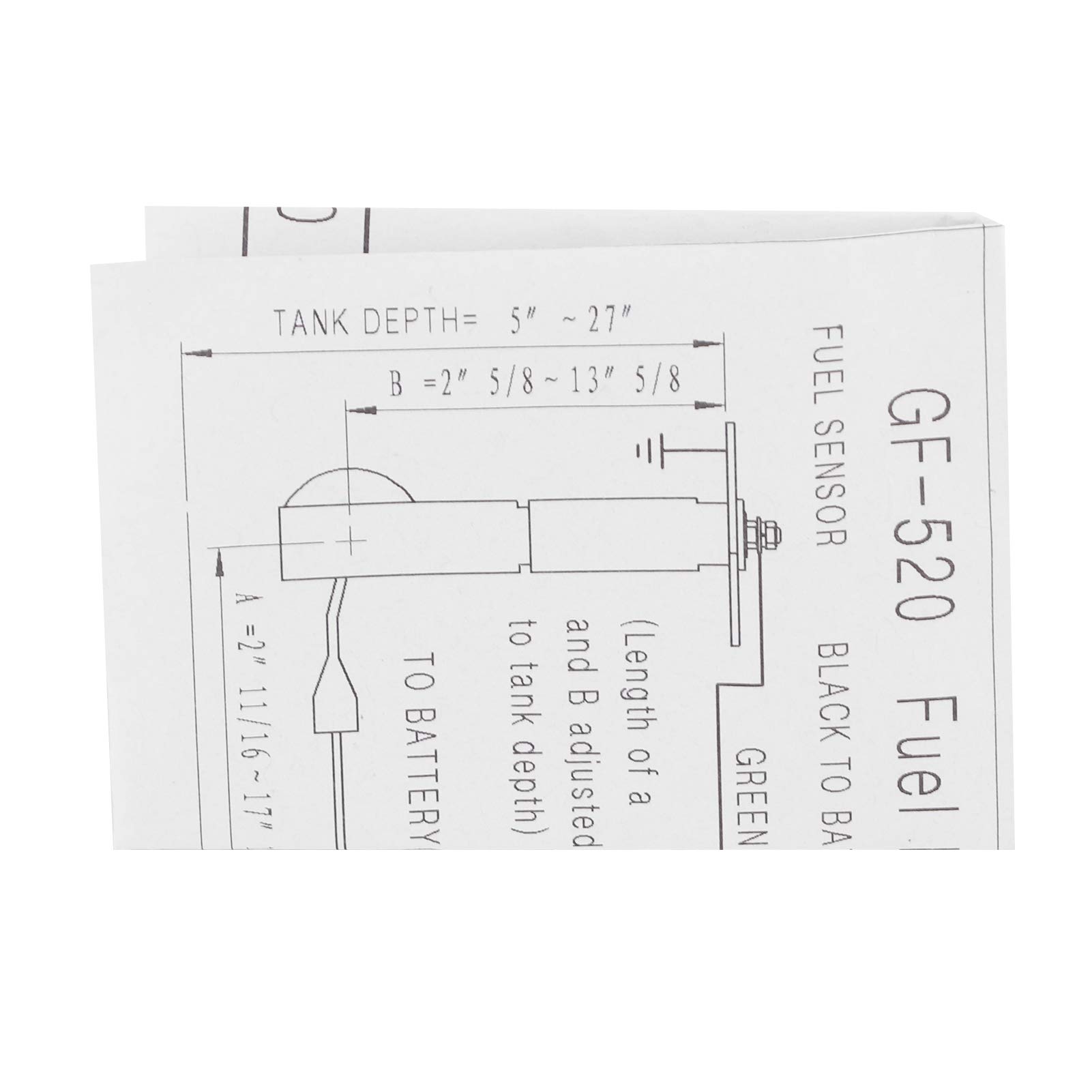Compteur de Pression D'huile 12 V, Manomètre D'huile Universel 12 V 0-7 kg/cm² 52 Mm de Diamètre, Instrument de Voiture avec Capteur, Lumière LED Blanche
