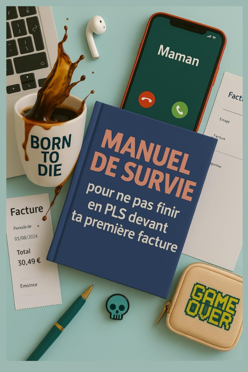 Manuel de survie pour ne pas finir en PLS devant ta première facture: Guide administratif pour jeune adulte