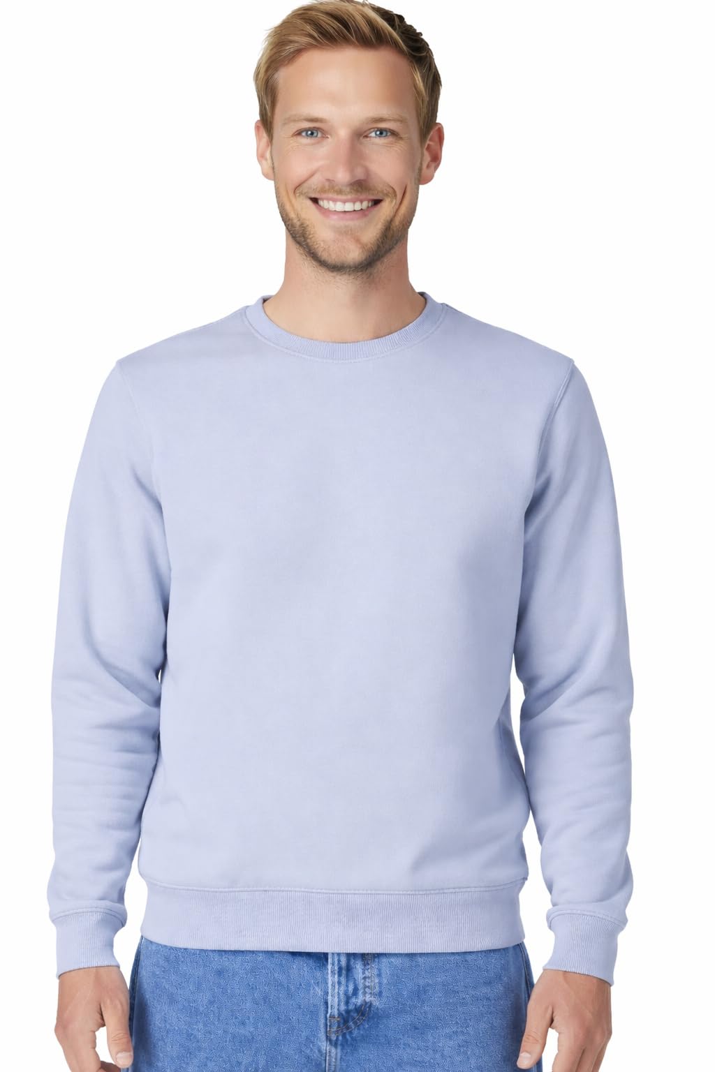 Herren Pullover aus Bio-Baumwolle (GOTS) – Dark Blue, S–XXL