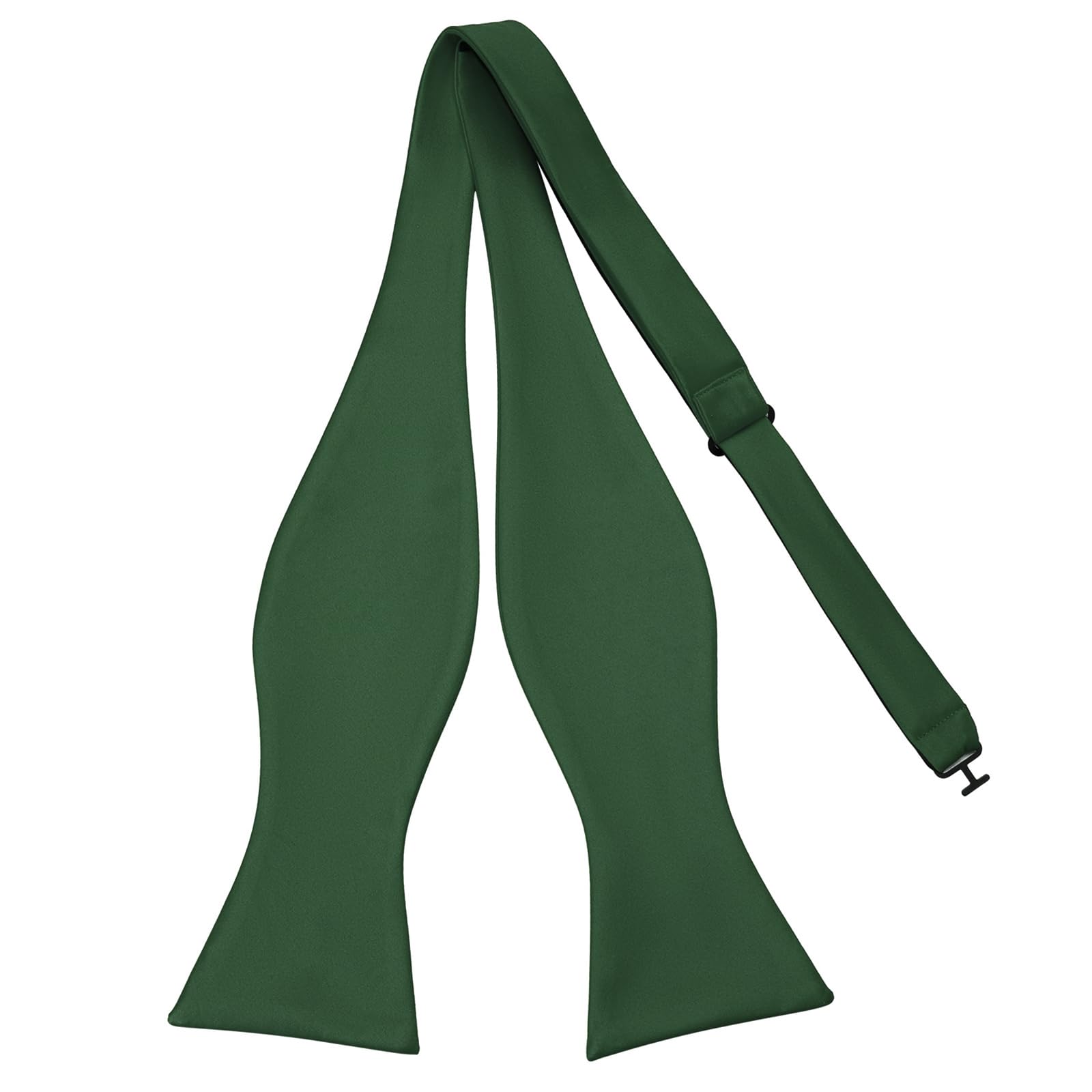 Mens Solid Bowtie Woven Self Tie Bow Ties Tuxedo & Wedding Bowties