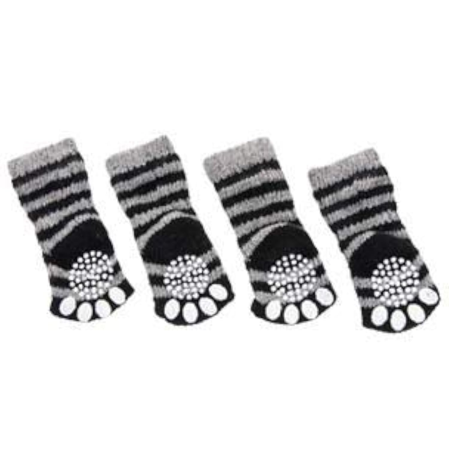 Flamingo Noir Dog Socks