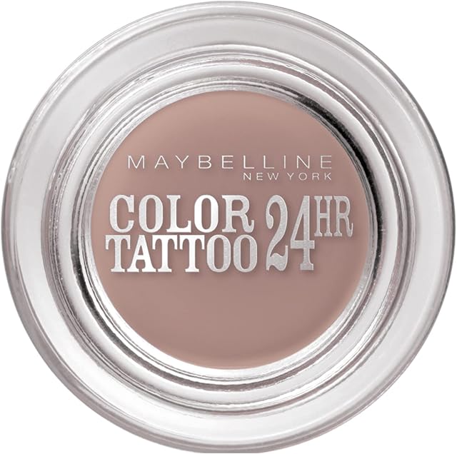 Maybelline New York Cienie do powiek Eyestudio Color Tattoo 24h Creamy Beige 98 / Gel-Cream Eyeshadow Beige matowe, trwałe, 1 x 4 g