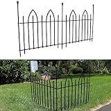 Sunnydaze Gothic Arch Garden Fence