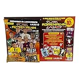 Cartón Starter Pack oficial Adrenalyn 25/26 de Panini: Este producto incluye un cartón Starter Pack de lanzamiento diseñado por Panini para la temporada 25/26, pensado para que coleccionistas y fans empiecen o amplíen su colección de cartas con material oficial y de calidad licenciada por el líder mundial en trading cards deportivas.