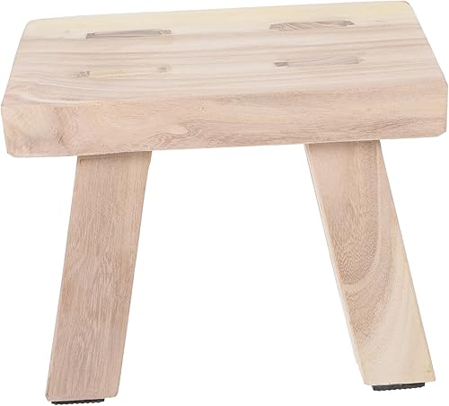 Miniatura 3 de NOLITOY Taburete de madera maciza para niños, taburetes de madera para niños, sillas para niños, taburete para niños, taburete de madera para
