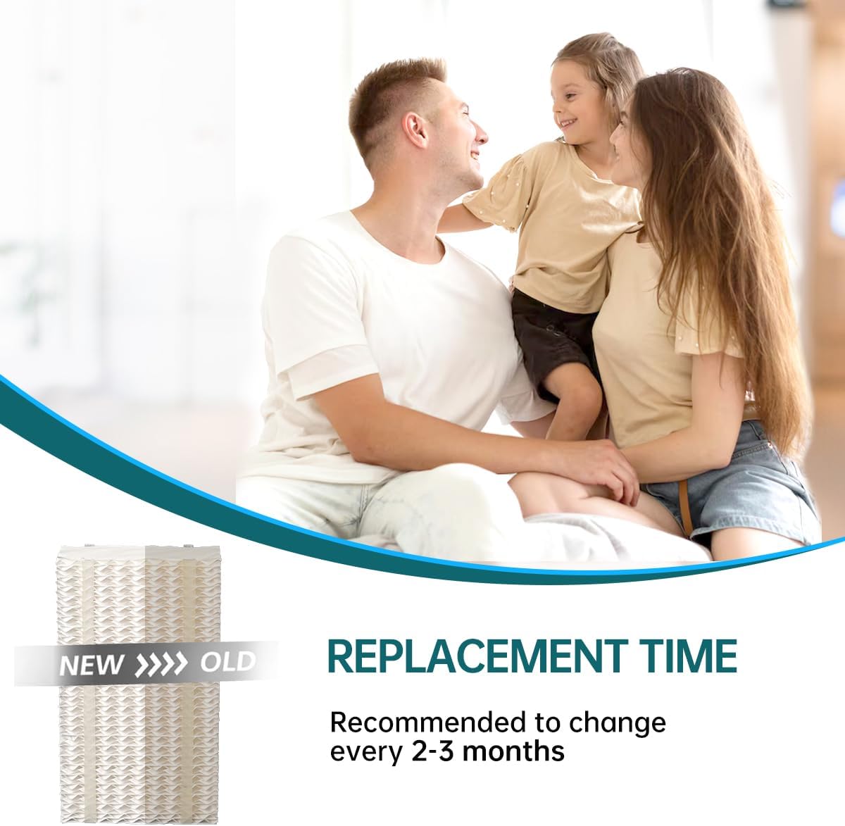 HDC311 Replacement Wicking Humidifier Filter Compatible with AIRCARE Essick EA1201 EA1208 Air HDC311 Super Wick Filter 3 Packs