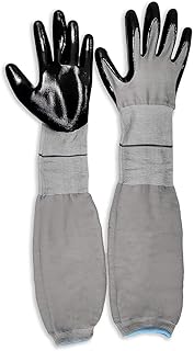 Long Sleeve Gardening Gloves, Protective Flexible Cuff, Strong Yard Work Glove