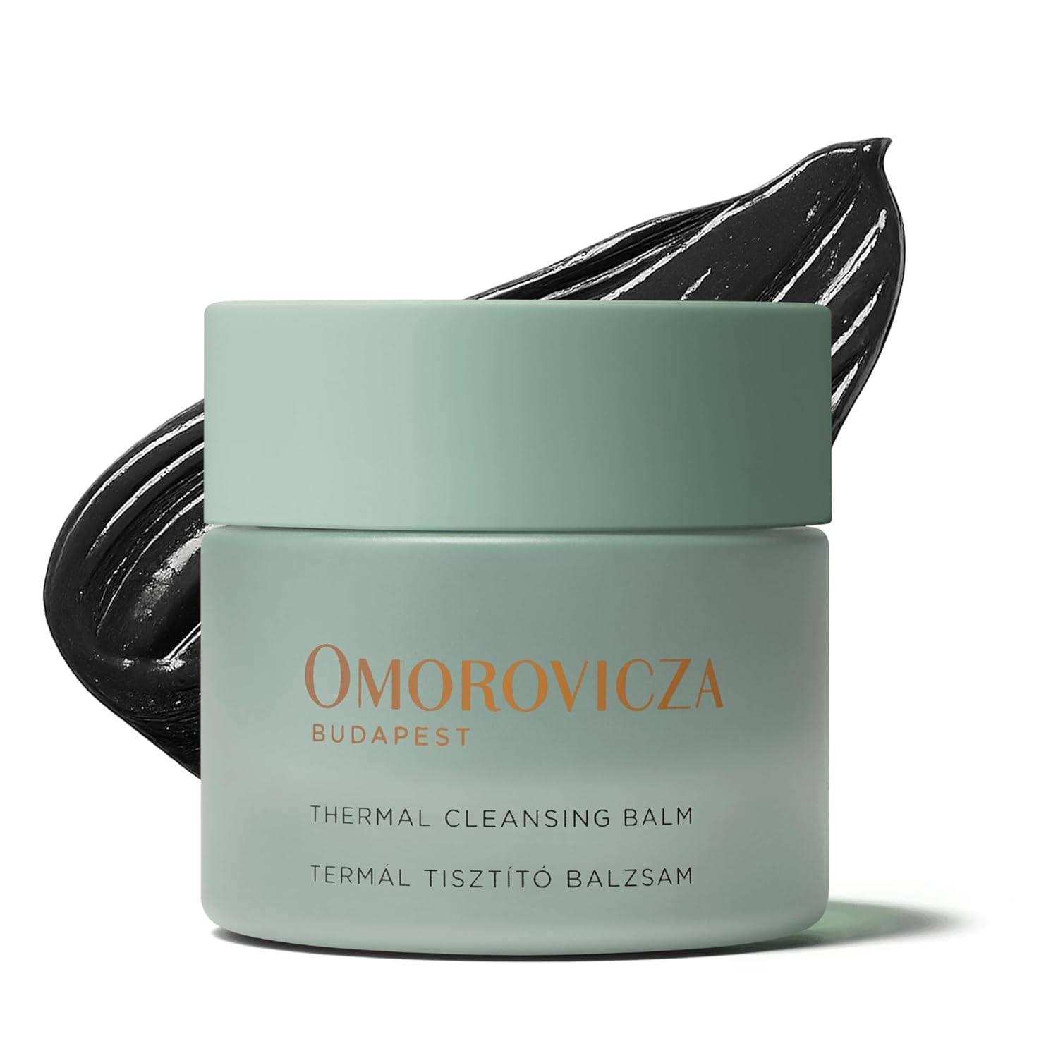 Omorovicza Thermal Cleansing Balm (1.7 oz), Makeup Remover Balm, Hydrating & Purifying Cleanser with Hungarian Moor Mud, Removes Makeup & Nourishes Skin Without Stripping