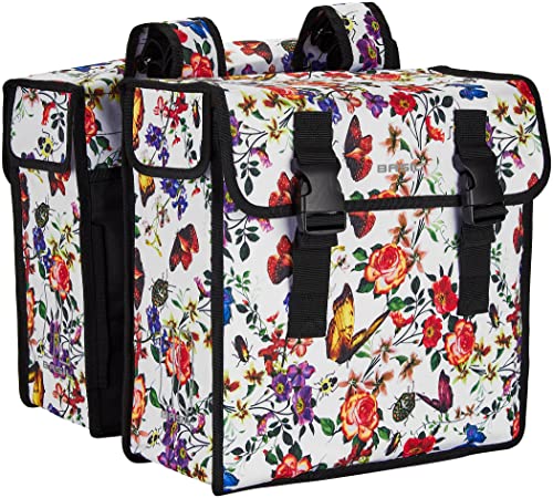 Sistema: due tracolle sulla parte superiore per LED/nastri di fissaggio/seggiolini per bambini. Portata: 10 kg totali, massimo 5 kg per borsa.