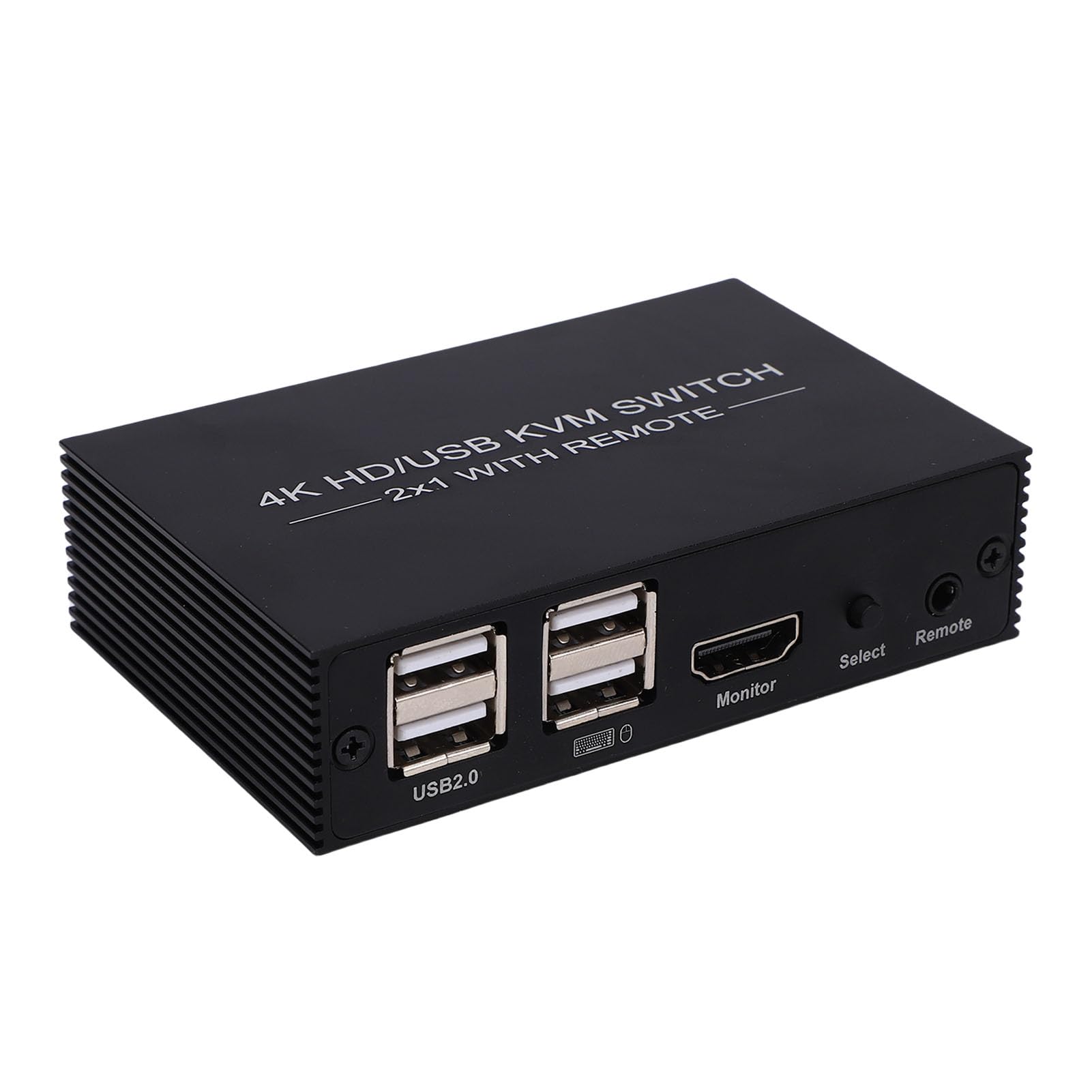 VBESTLIFE HDMI KVM Switch, 1 Display 2 Computers 4K 60Hz USB 3.0 KVM Switcher with 4 USB Ports, for Sharing 1 Display Keyboard Mouse Printer-image-36