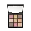 Zermat Eleganzza, Choco Velvet Eyeshadow Set, 9 shades