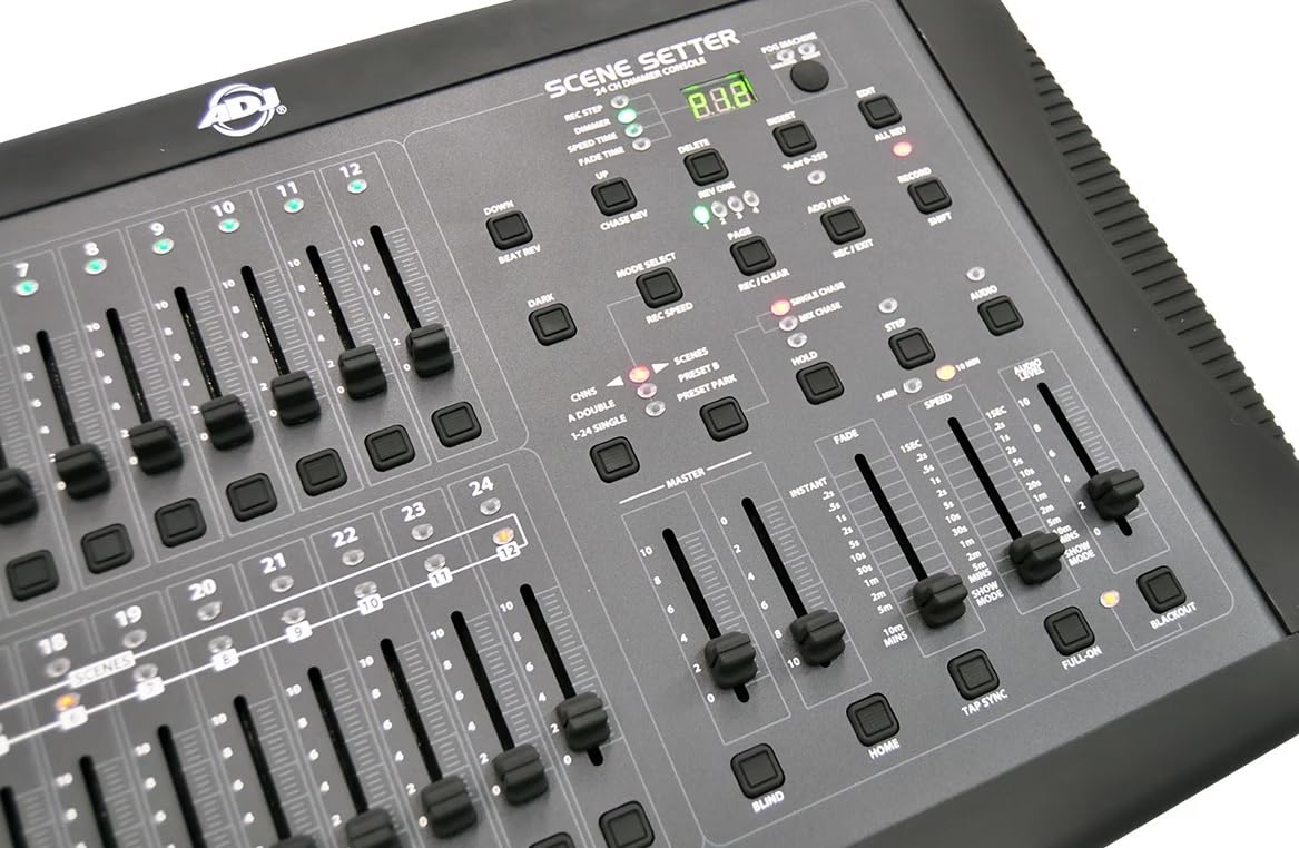 その他 ELATION SCENE SETTER 24ch Elation Stage Setter 24 Channel DMX Light Controller