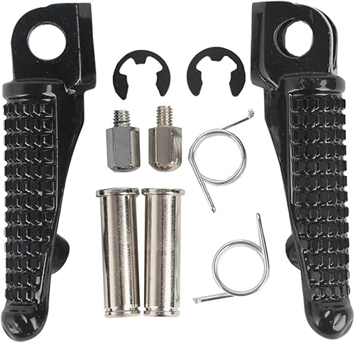 Footrest Pedal Adapter Front Rear Foot Pegs Compatible With Kawasaki Z900 Z750 Z800 Z1000 SX ER6F ER6N ZX6R ZX9R ZX10R ZX12R 2016-2023 (Color