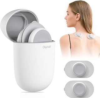 Olynvolt Pocket Massage pad Fashion Charging Box, 6 Modes Rechargeable Electronic Pulse Massager, Pocket Massager for Pain Relief